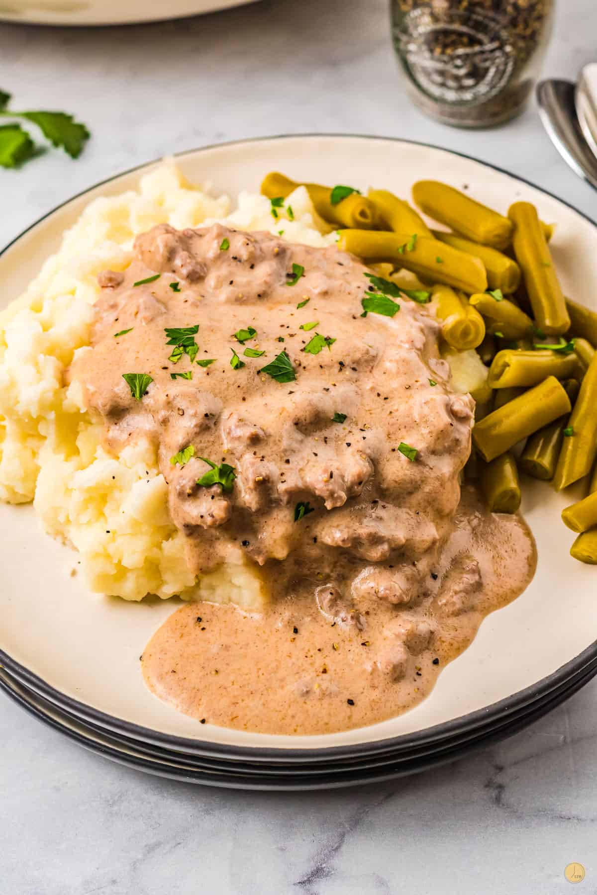 Easy Hamburger Gravy (15minute recipe!) Leftovers Then Breakfast