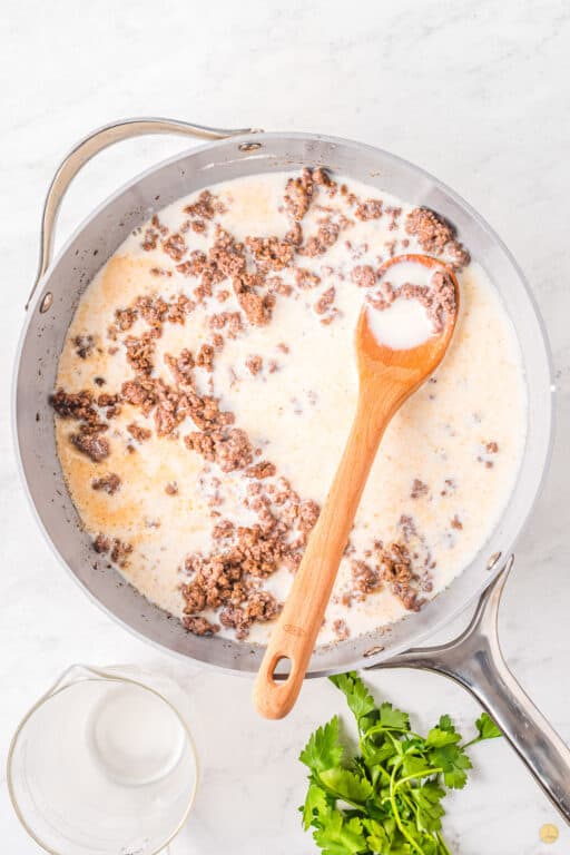 Easy Hamburger Gravy Leftovers Then Breakfast