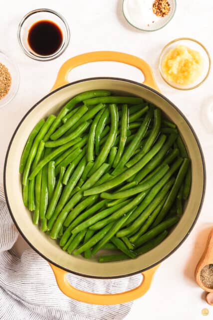 Pf Chang's Spicy Green Beans (copycat) - Leftovers Then Breakfast