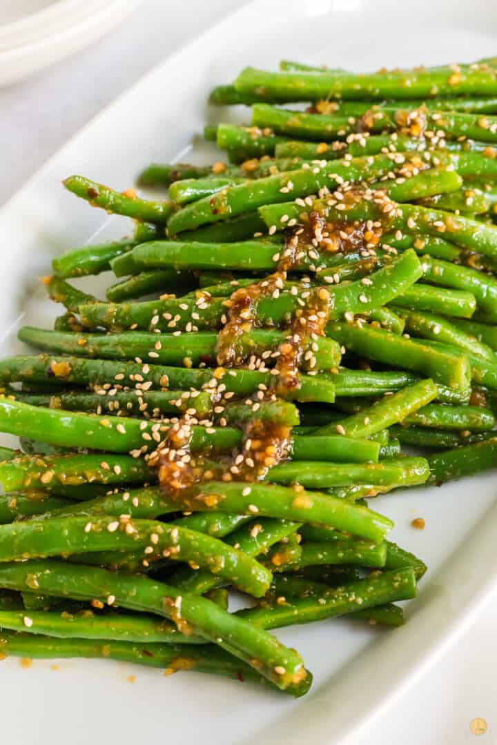 PF Chang's Spicy Green Beans (Copycat) - Leftovers Then Breakfast