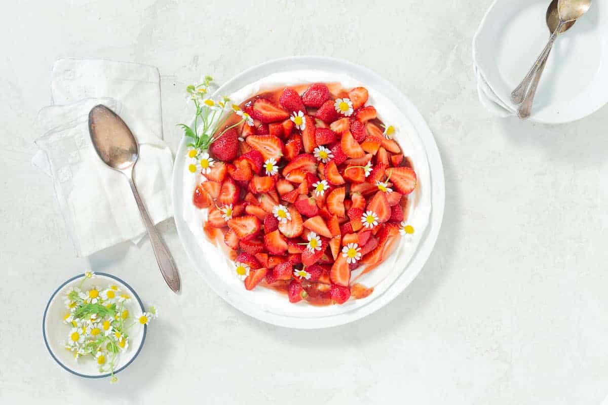 strawberry fruit salad