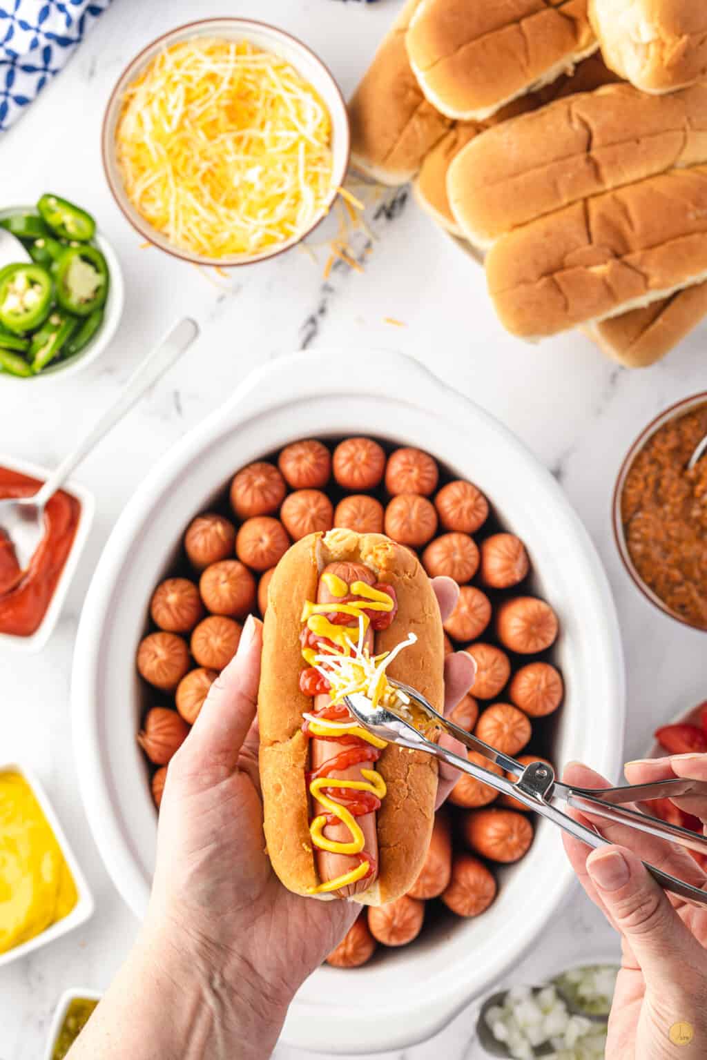 Easy Crockpot Hot Dogs Leftovers Then Breakfast