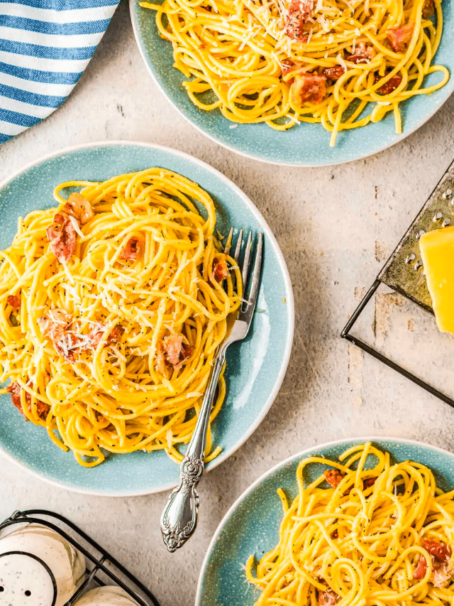 Easy Spaghetti Carbonara Story
