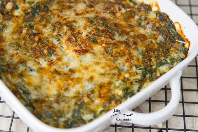 creamed spinach