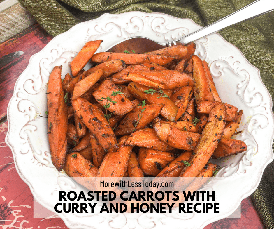 curry roasted carrots
