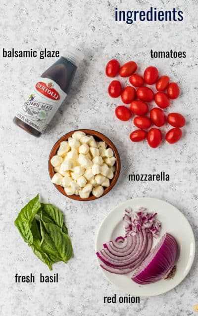 Tomato Mozzarella Salad (Easy) Leftovers Then Breakfast