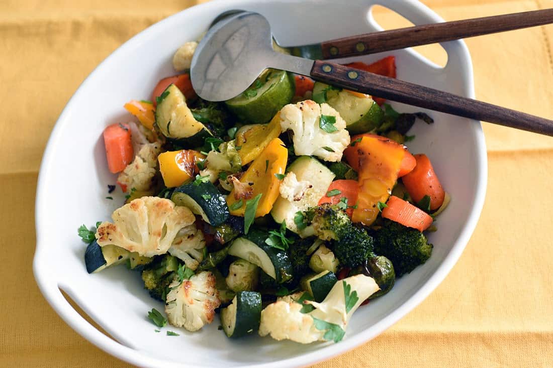 roasted veggies