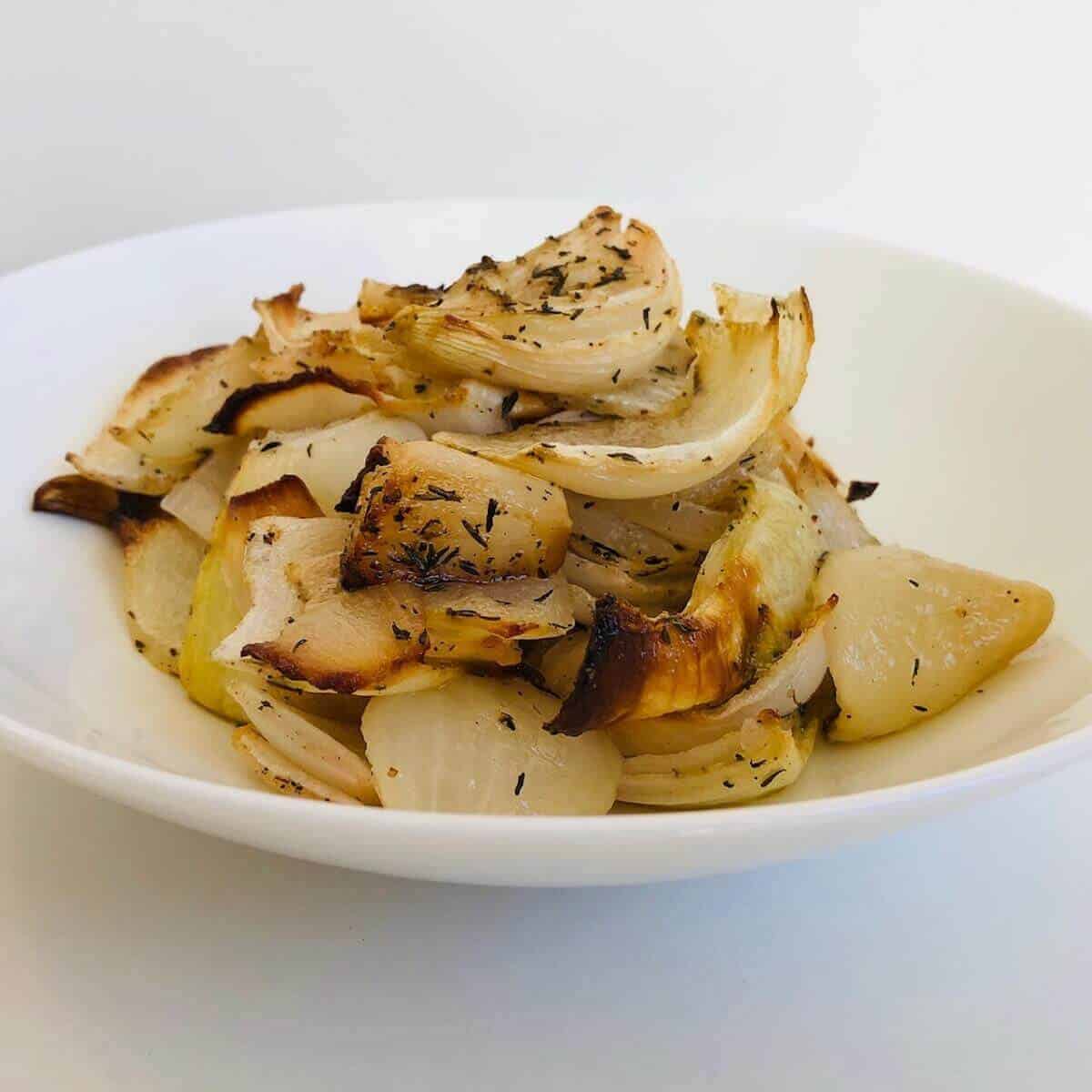 slow roasted onions