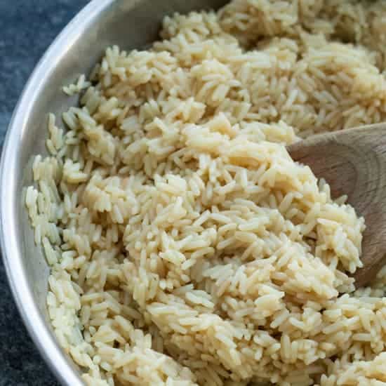 seasoned butter rice