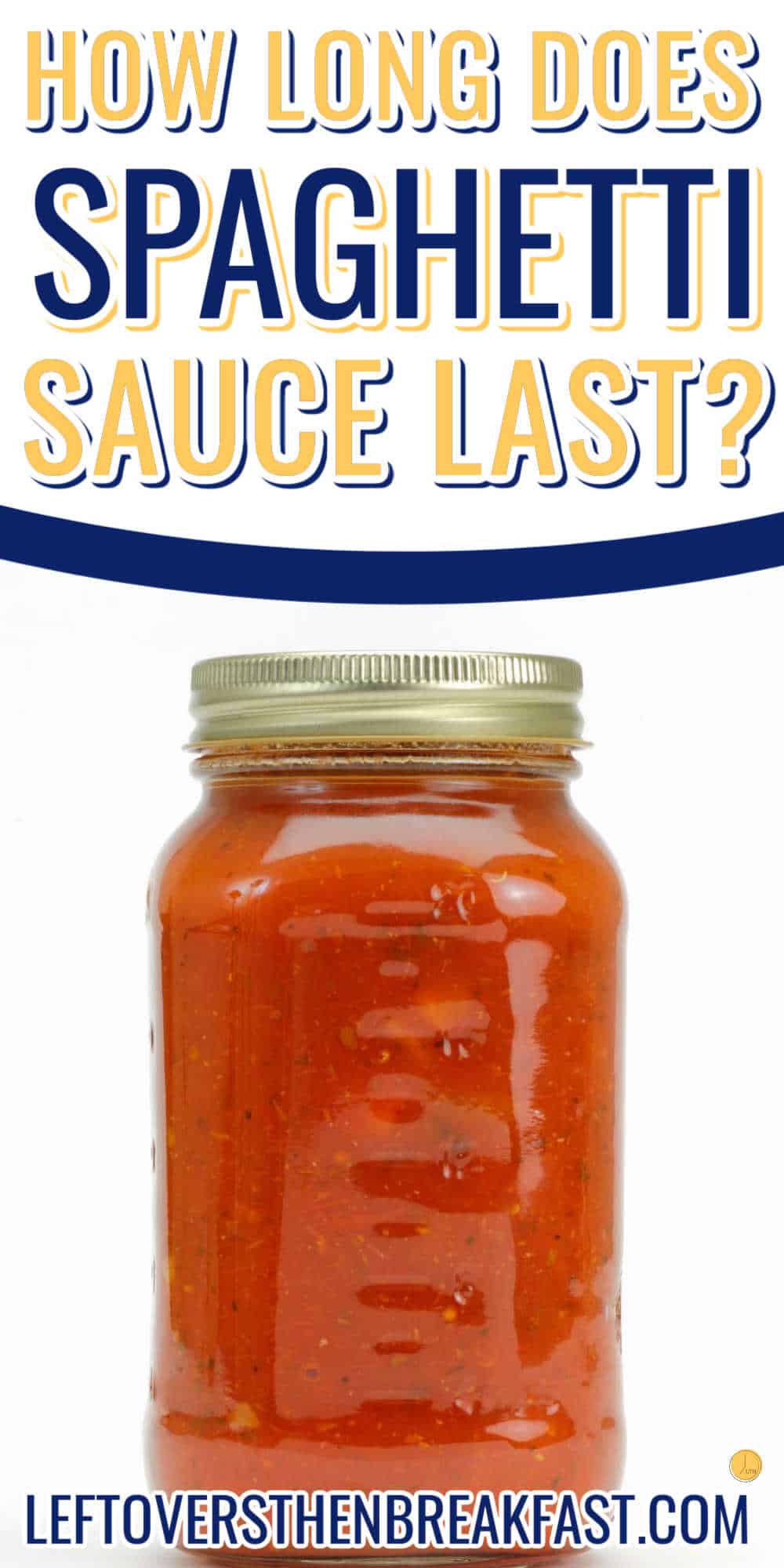 jar of store bought tomato sauce with text