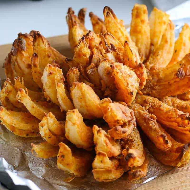 air fryer blooming onion