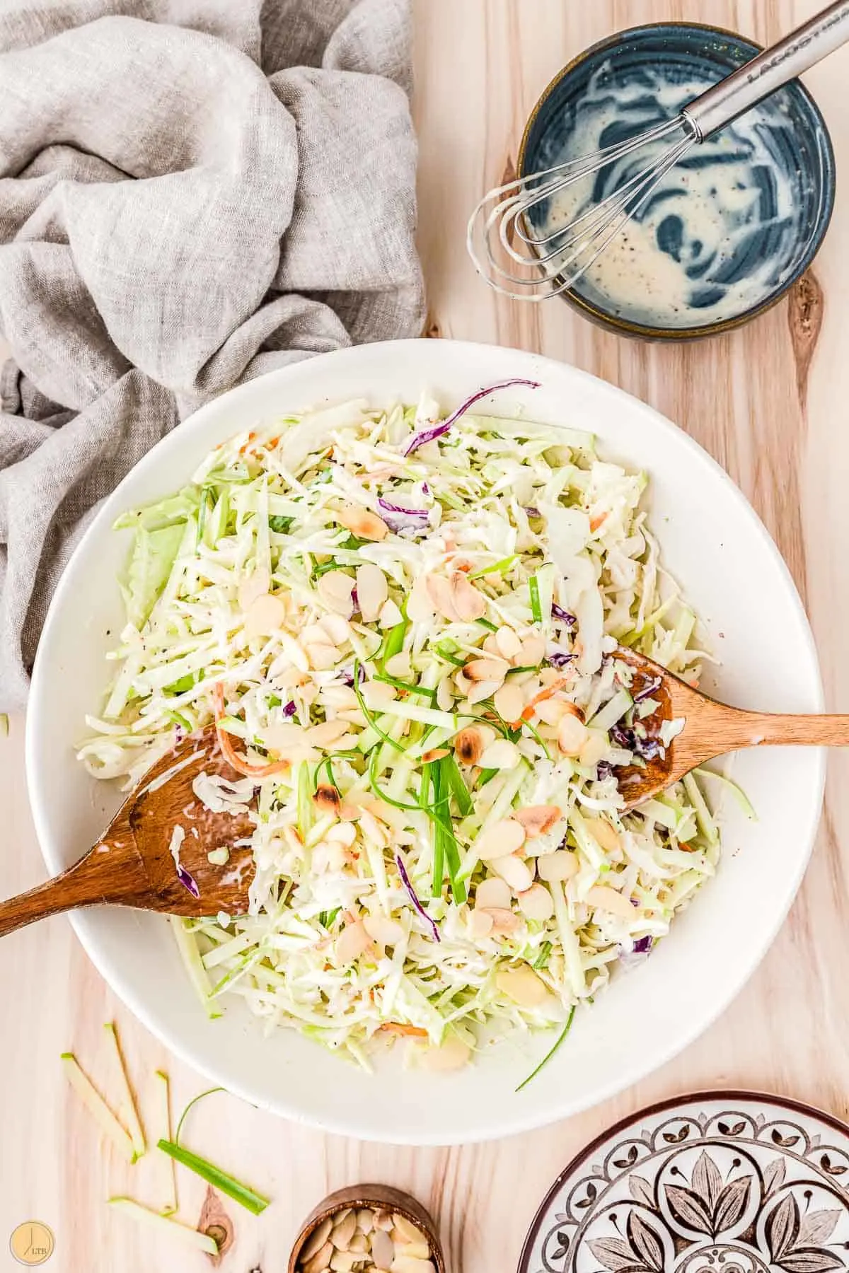 bowl of apple slaw