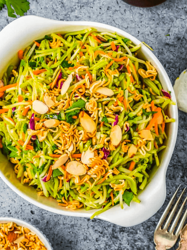 Asian Ramen Salad (Broccoli Ramen) Story