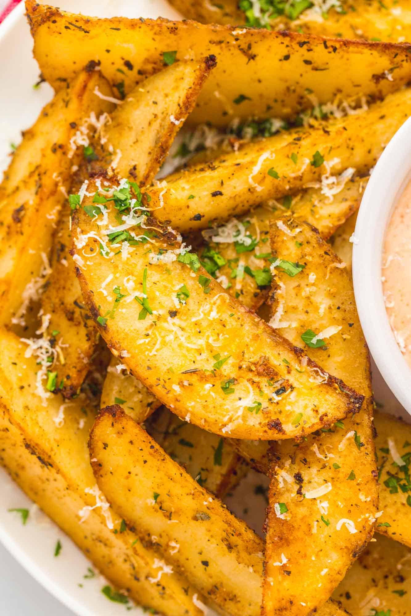 baked potato wedges