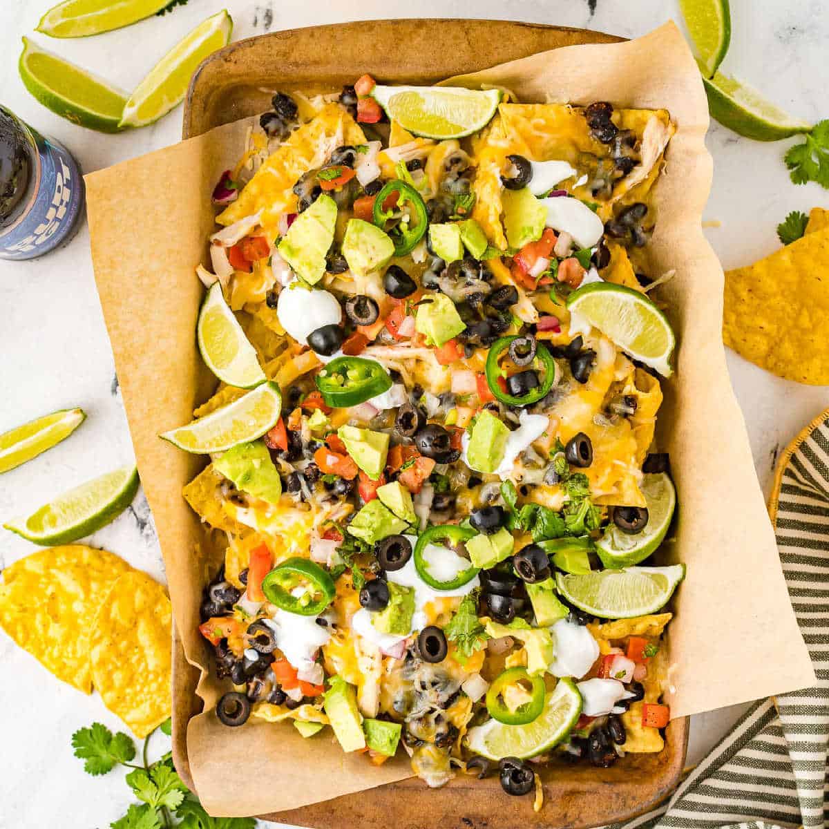 chicken nachos