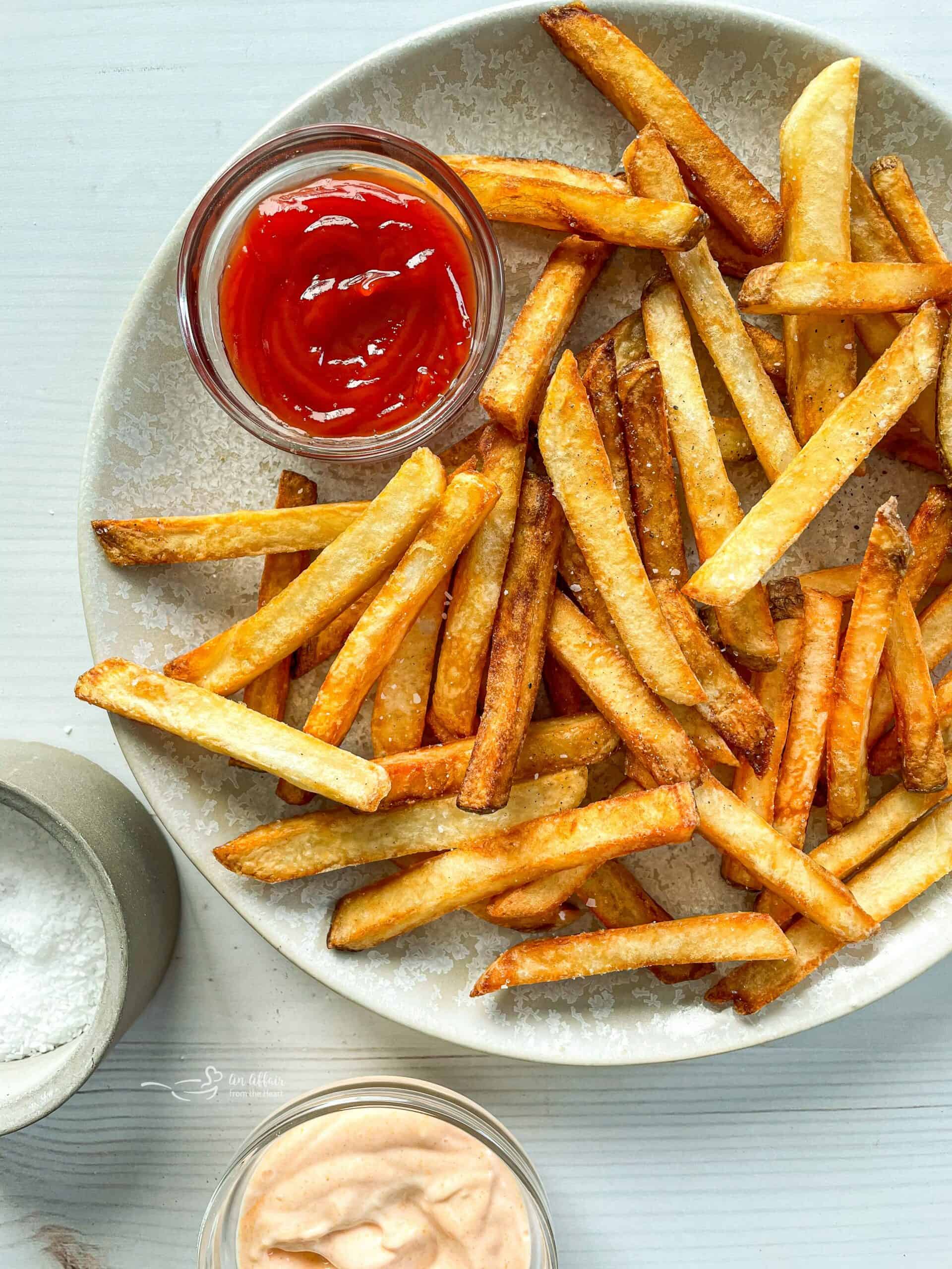 double fried french fries