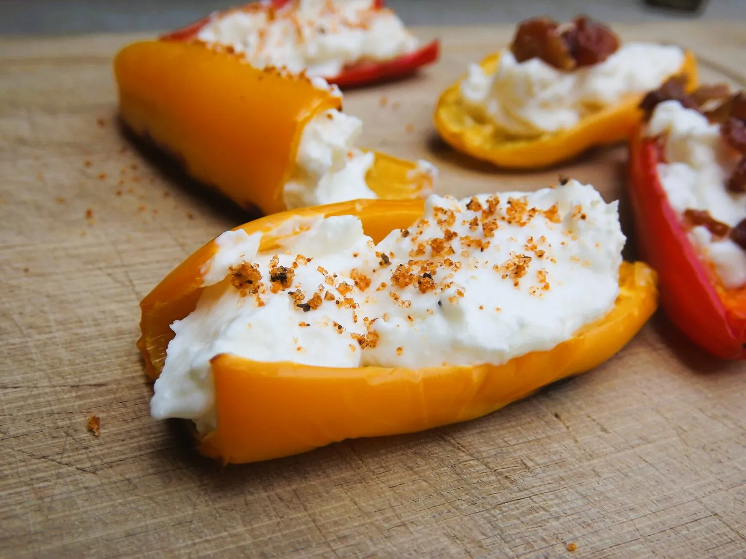 stuffed mini peppers