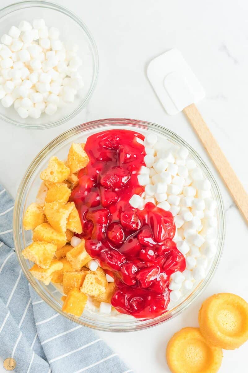 Strawberry Shortcake Fluff - Leftovers Then Breakfast