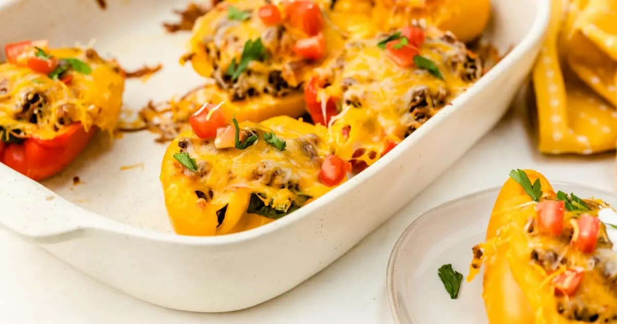 taco stuffed peppers