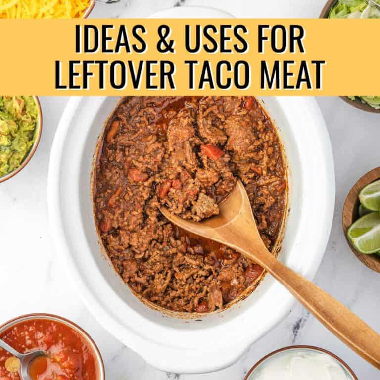 What to Do with Leftover Taco Meat