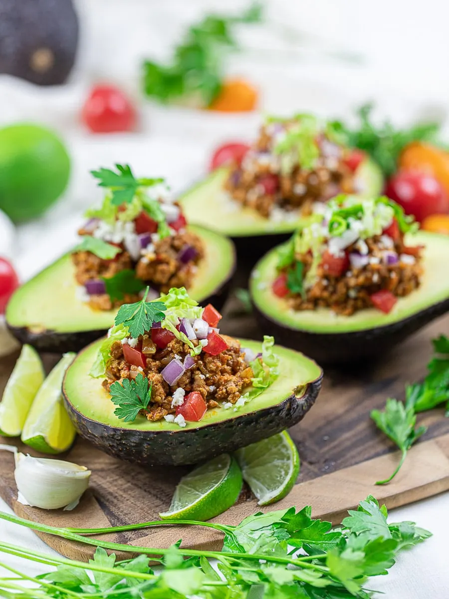 avocado taco boats