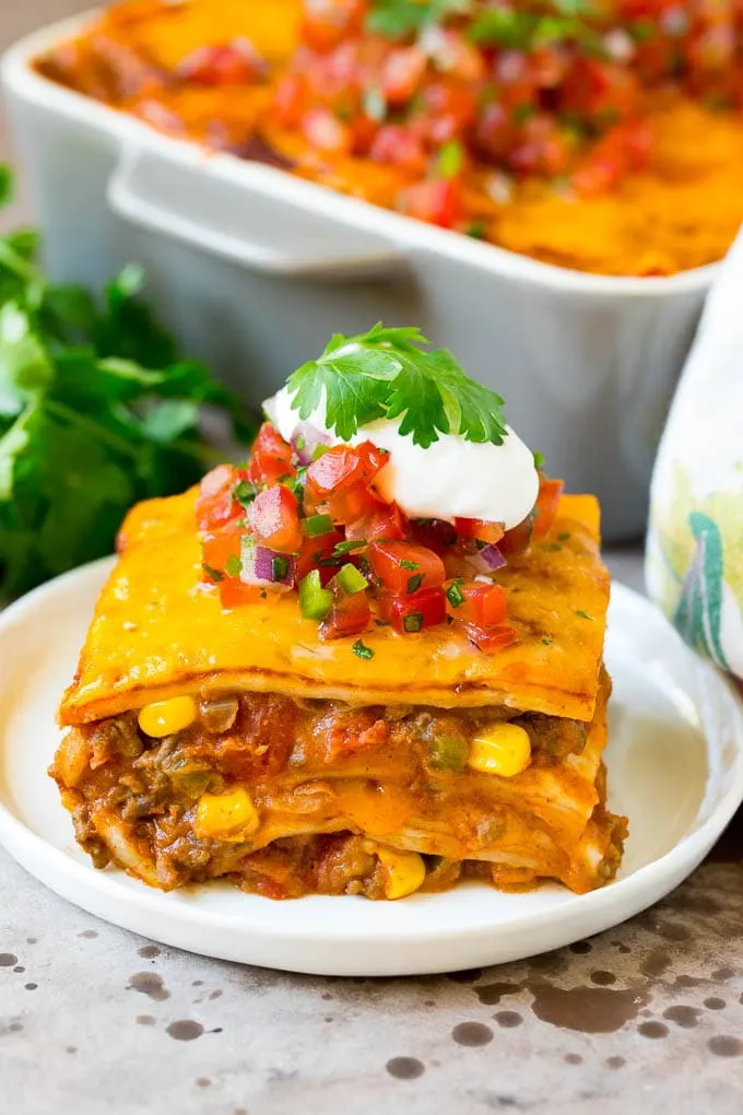 taco lasagna