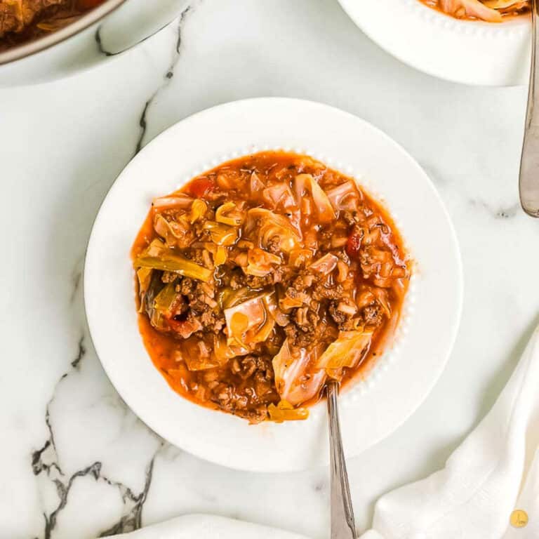 Hearty Stuffed Cabbage Roll Soup