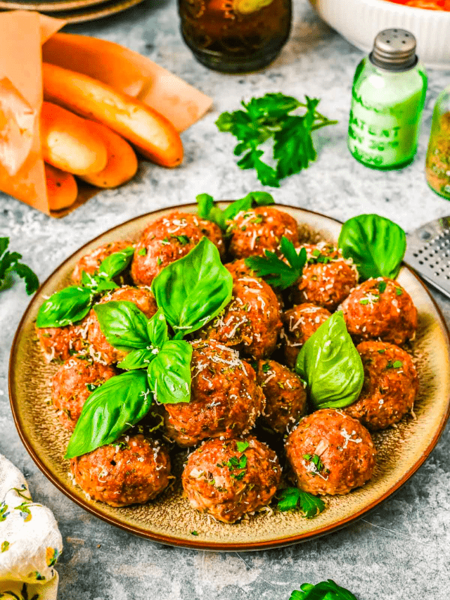 Homemade Italian Meatballs Story