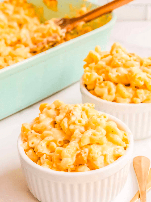 Old Fashioned Baked Mac and Cheese Story