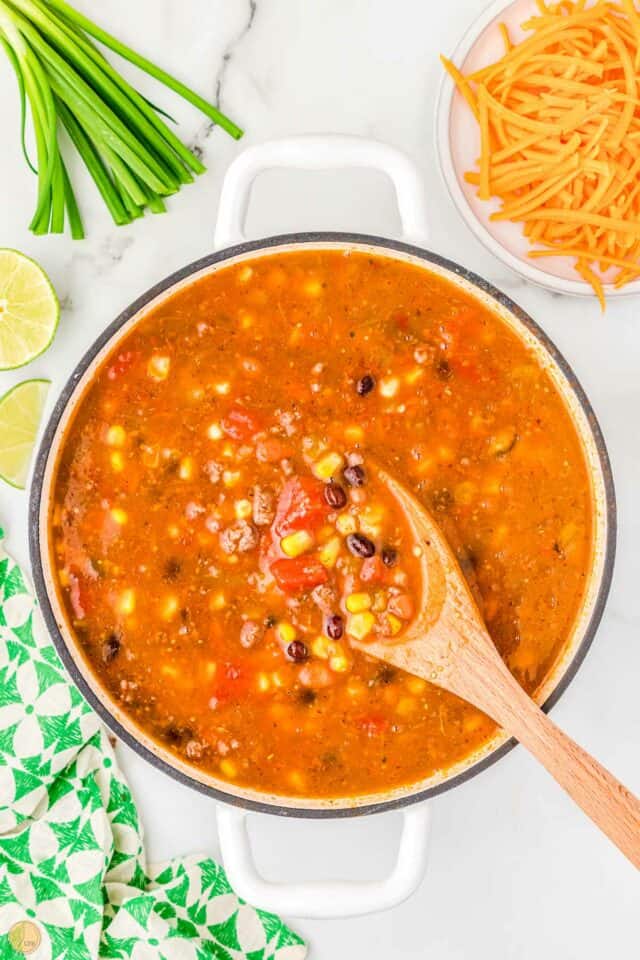 7 Can Taco Soup (Super Easy!!)