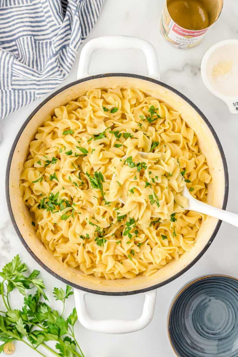 buttery-cafeteria-noodles-leftovers-then-breakfast