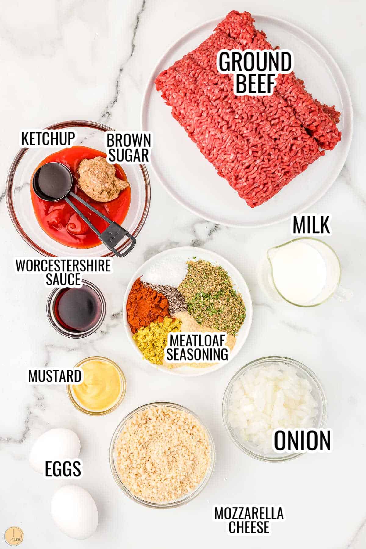 ingredients for best meatloaf recipe