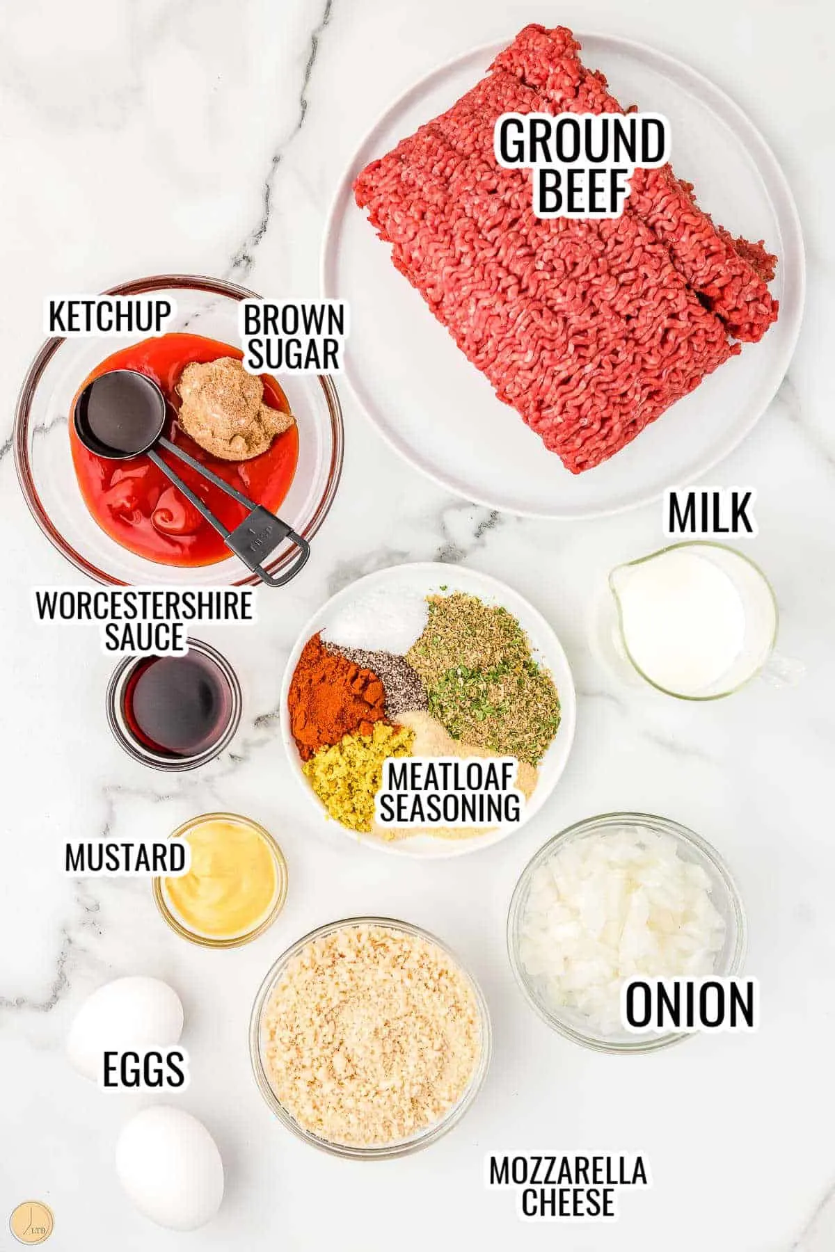 ingredients for best meatloaf recipe