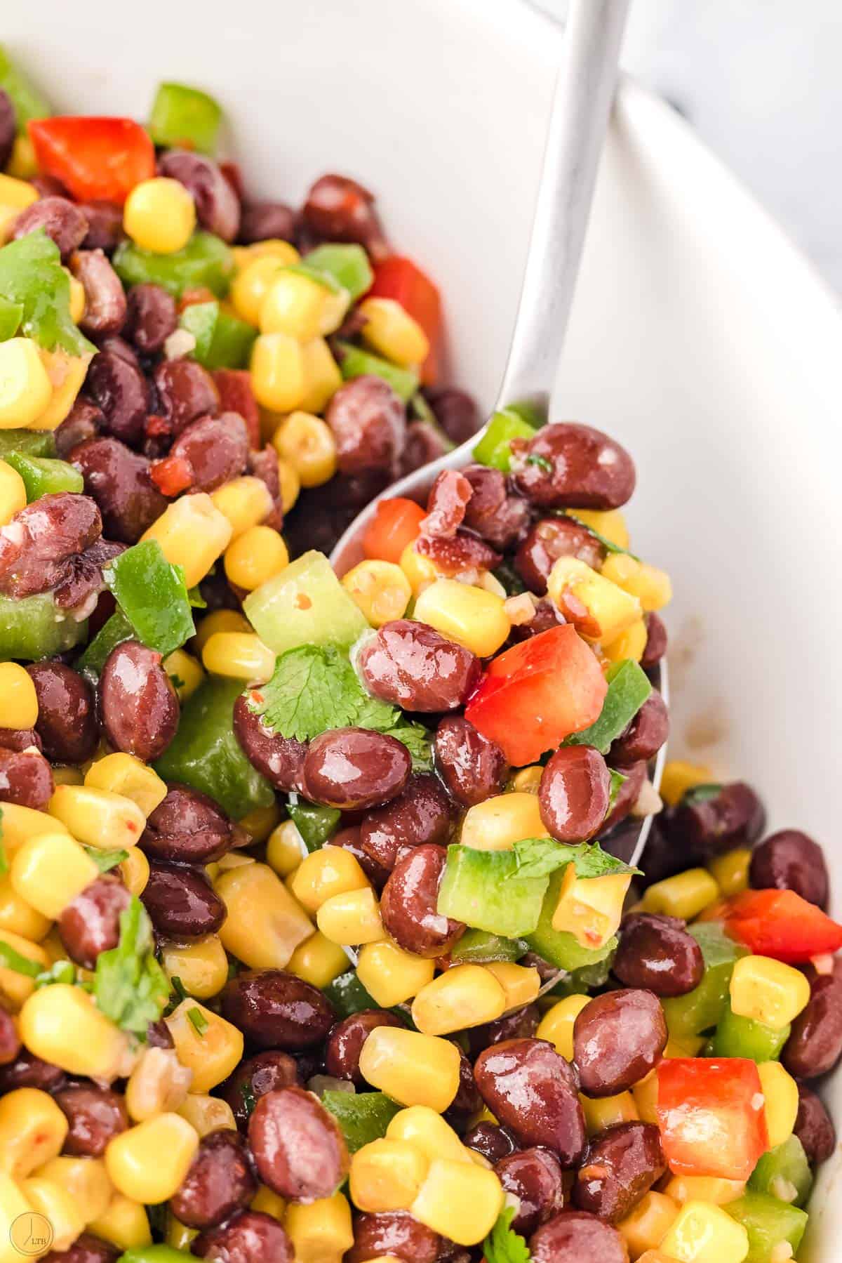great side dish of black beans and corn