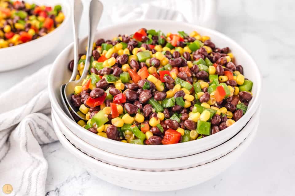 Black Bean and Corn Salad Leftovers Then Breakfast