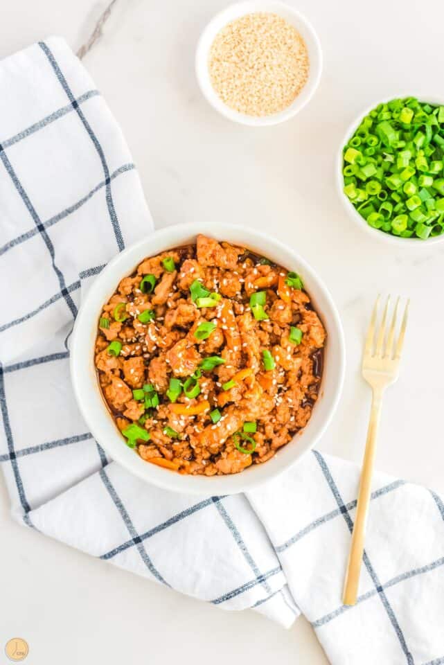 Easy Ground Orange Chicken Pan Leftovers Then Breakfast