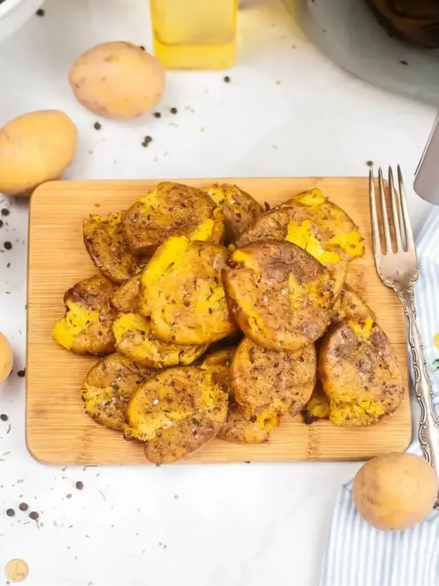 Air Fryer Smashed Potatoes Story
