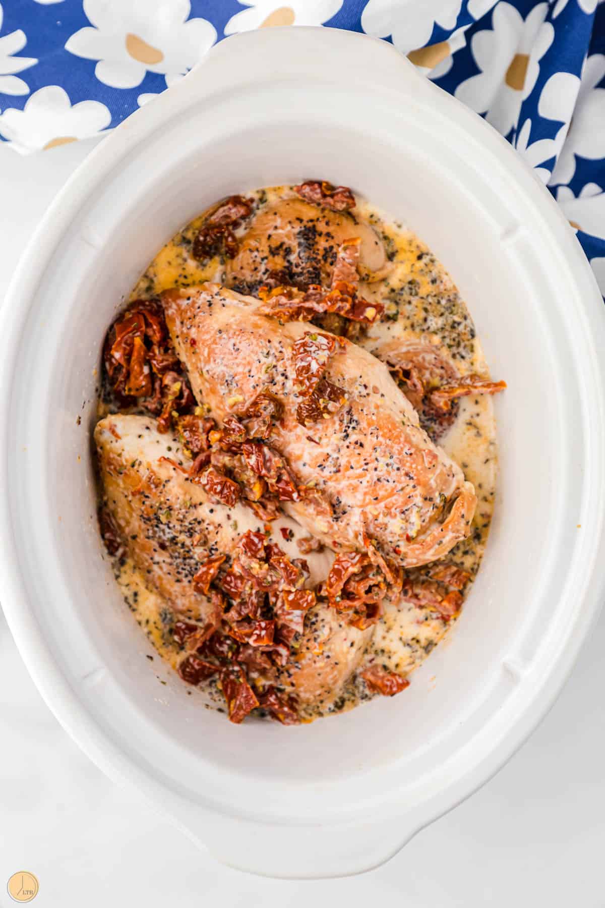 easy chicken dinner in a slow cooker