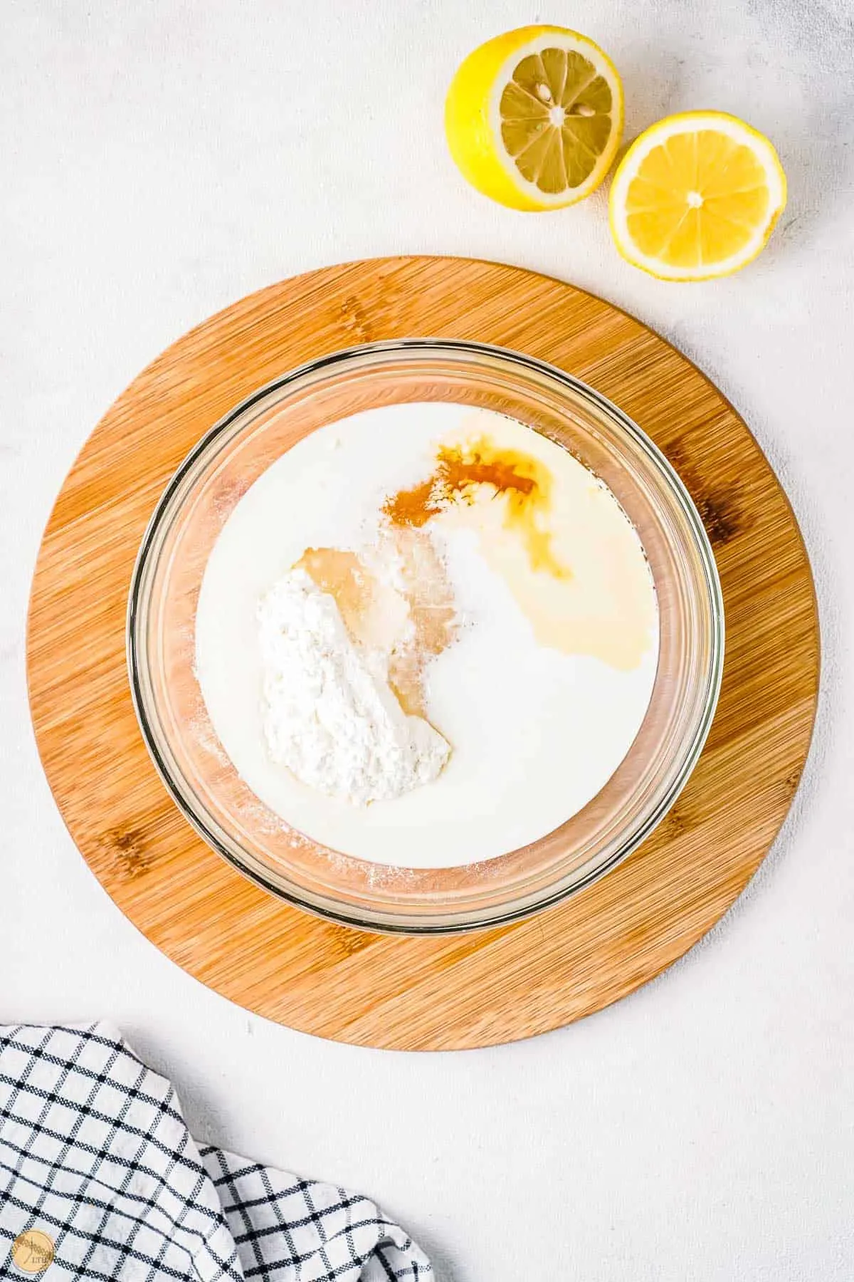 buttermilk mixture in a large bowl