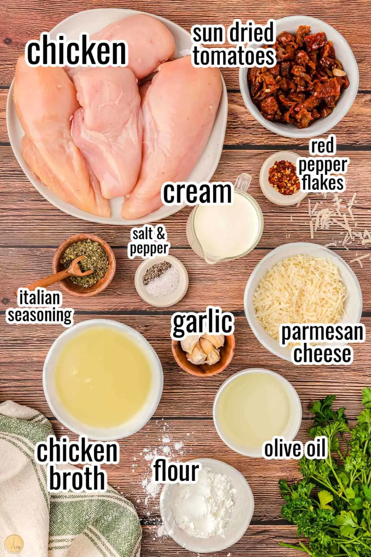 minimal ingredients for marry me chicken