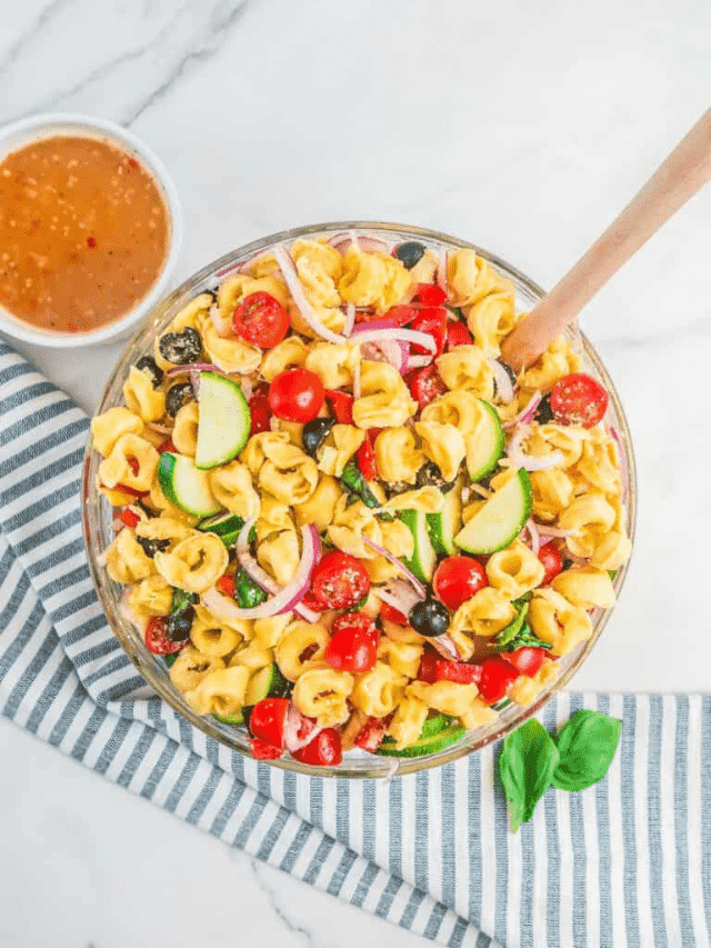 Tortellini Pasta Salad-Cover image