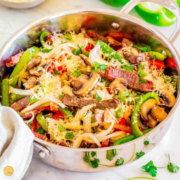 ohilly cheesesteak skillet meal