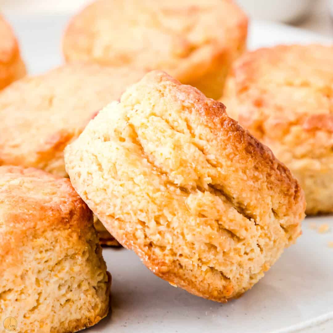 Flaky Honey Biscuits - Leftovers Then Breakfast