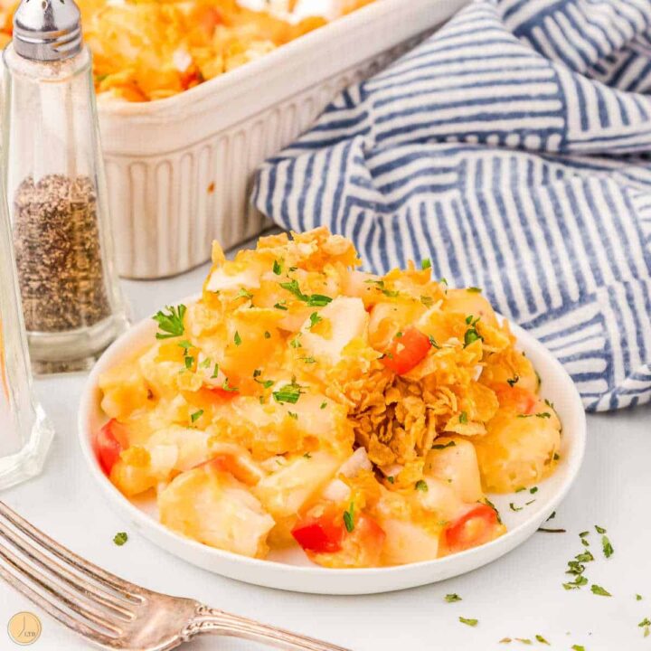 plate of cottage potatoes