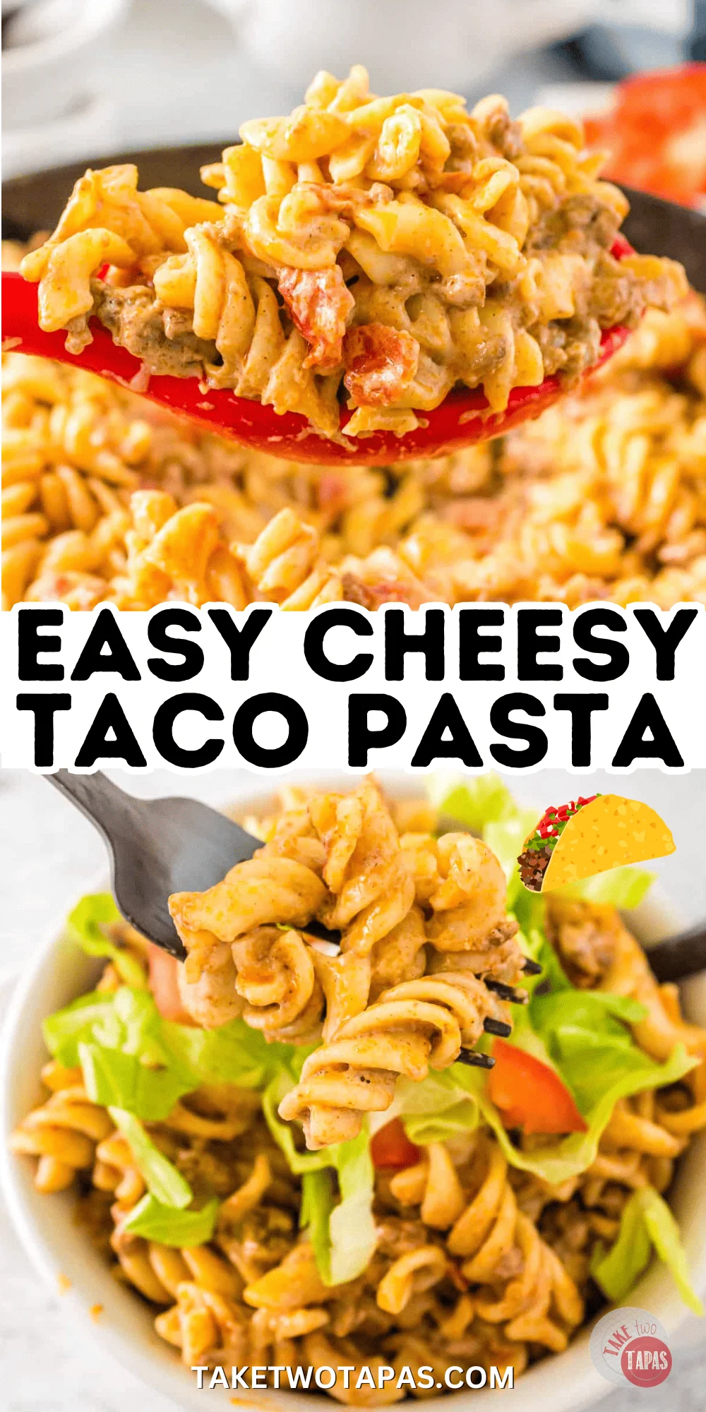 easy cheesy taco pasta 