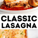 classic homemade lasagna