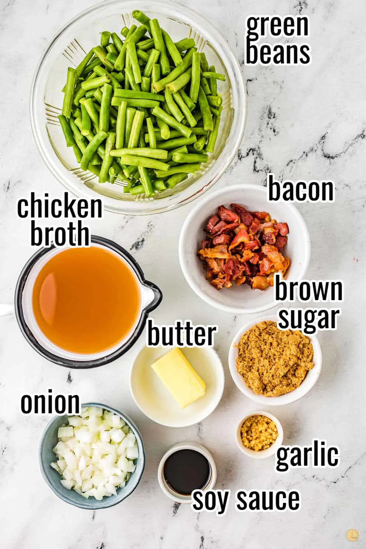 list of ingredients for this simple side dish