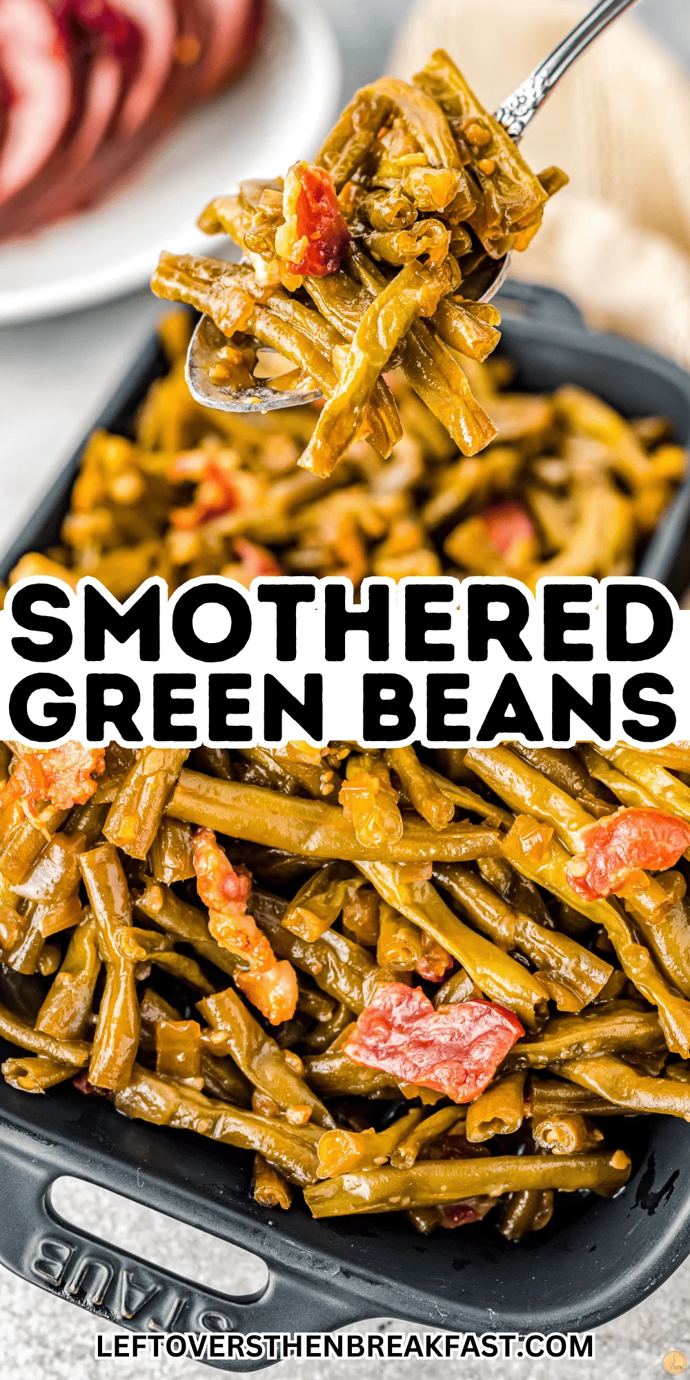 smothered green beans