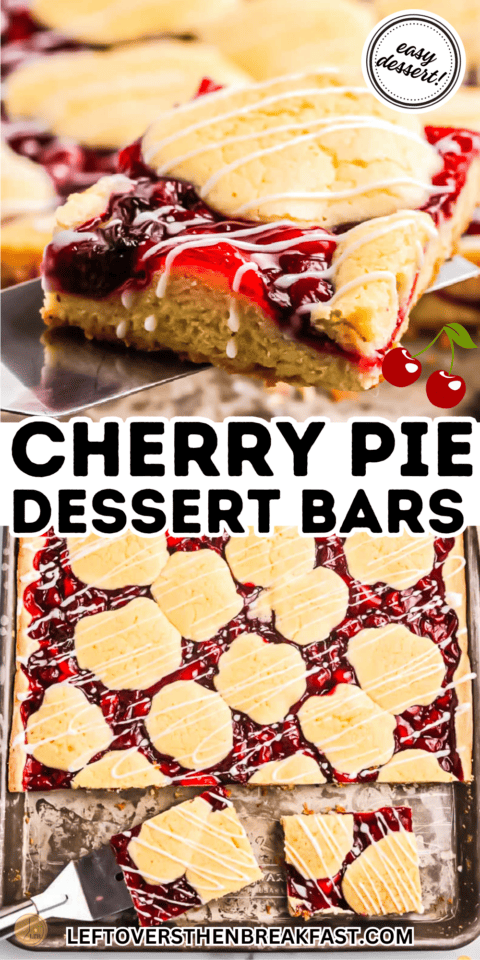 Easy Cherry Pie Bars