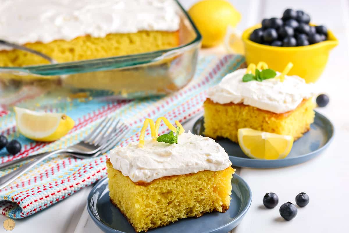 moist lemon cake with bright flavors